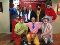 Азербайджанские мимы с успехом выступили в Грузии (ФОТО)
