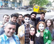 Азербайджанские мимы с успехом выступили в Грузии (ФОТО)