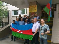 Азербайджанцы провели в Москве акцию по сдаче донорской крови (ФОТО)