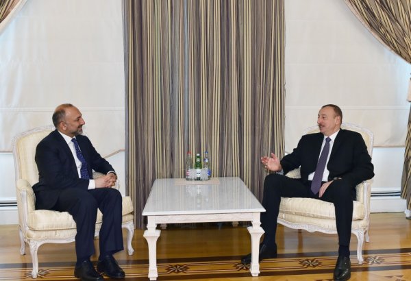 Президент Азербайджана принял  секретаря Совета безопасности  Афганистана (ФОТО)