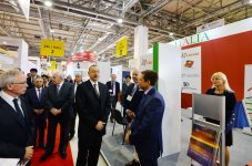 Azerbaijani president attends opening of Caspian Oil & Gas exhibition 2016