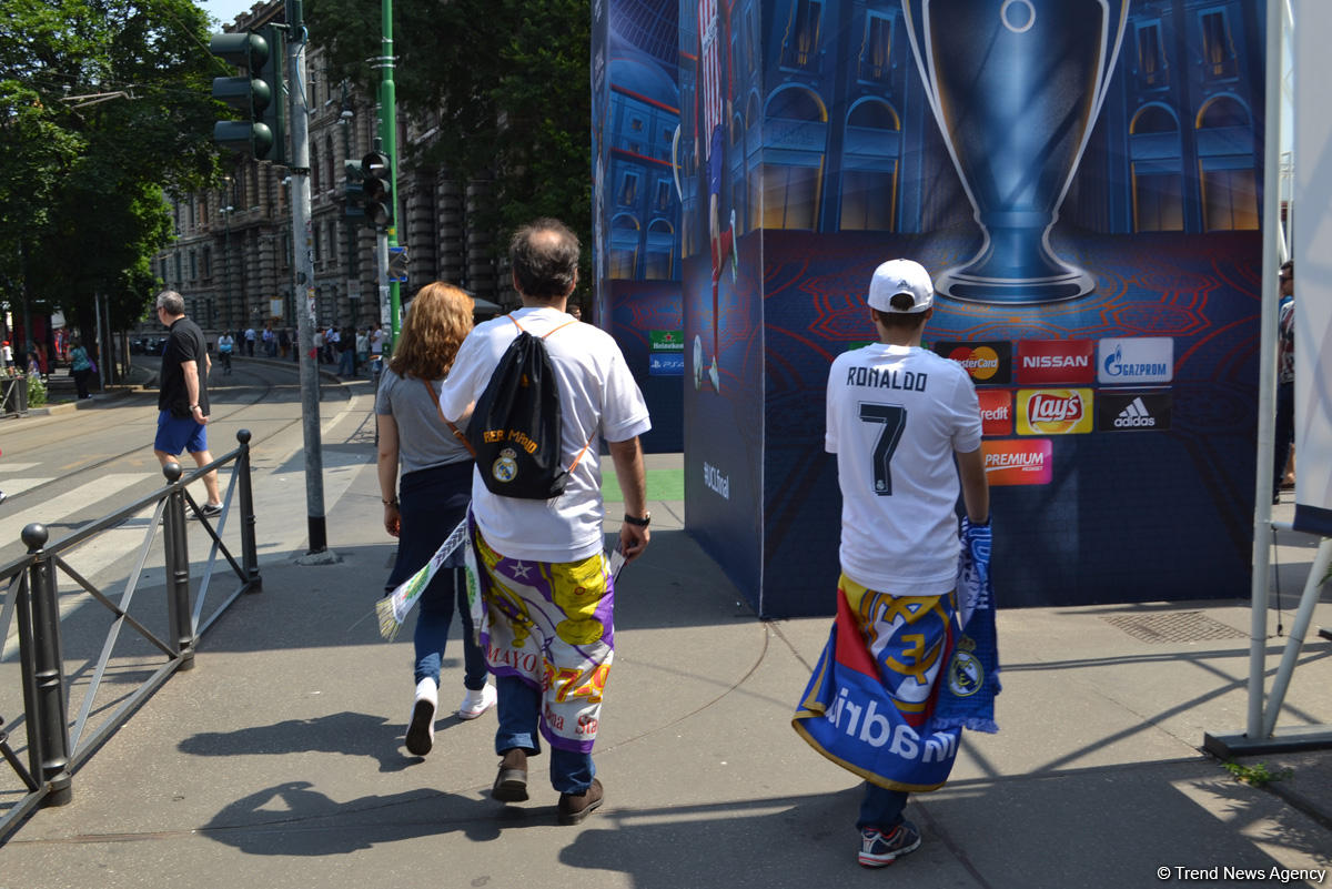 Праздник футбола в Милане глазами азербайджанца (ФОТО)