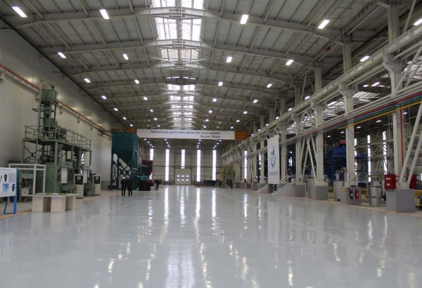 Azerbaijan unveils manufacturing work of industrial zones
