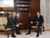 President Ilham Aliyev meets with chairman of Munich Security Conference