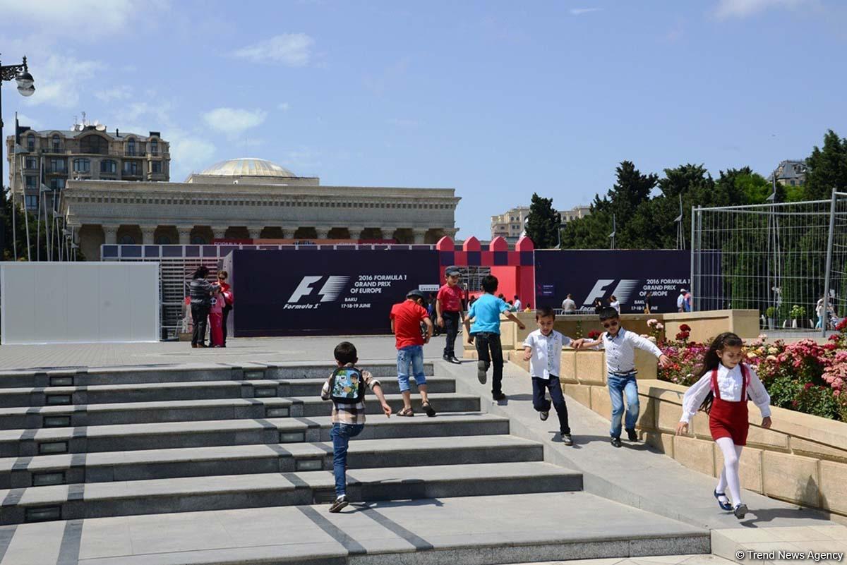 F1 guests can enjoy unique tour in Baku Boulevard (PHOTOS)