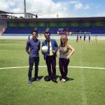 Азербайджанские звезды представили "Футбольный гимн" (ФОТО/ВИДЕО) - Gallery Thumbnail