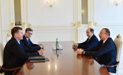 Президент Азербайджана принял министра юстиции России