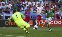 Polonya Kuzey İrlanda'yı tek golle geçti