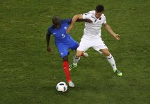 "Avro-2016": Fransa millisi 1/8 finalda (FOTO, VİDEO)