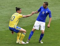 Сборная Италии обыграла шведов