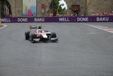 В Баку стартовала практическая сессия автогонок в классе GP2 (ФОТО)