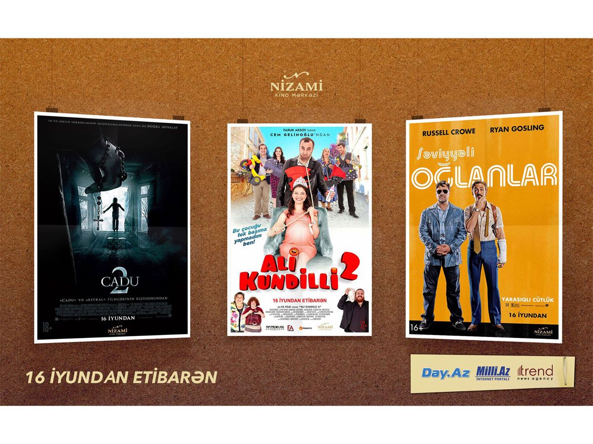 Nizami Kino Mərkəzi üç film premyerası təqdim edir