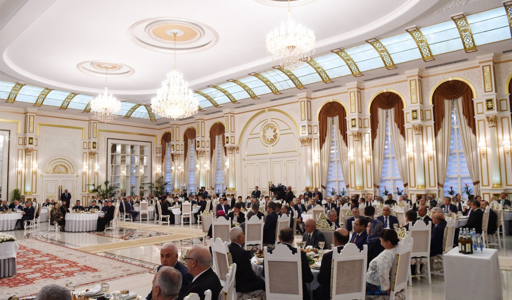 President Aliyev attends Iftar event on occasion of Ramadan