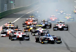 İtalyan pilot Bakıda GP2 seriyalı yarışın qalibi oldu