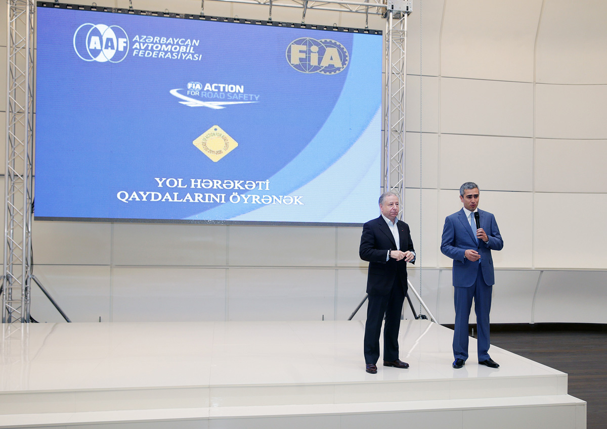 FIA prezidenti Azərbaycan Avtomobil Federasiyasının fəaliyyəti ilə tanış olub (FOTO)