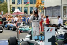 Победу в Гран-при Европы Формулы 1 в Баку одержал Нико Росберг (ФОТО)