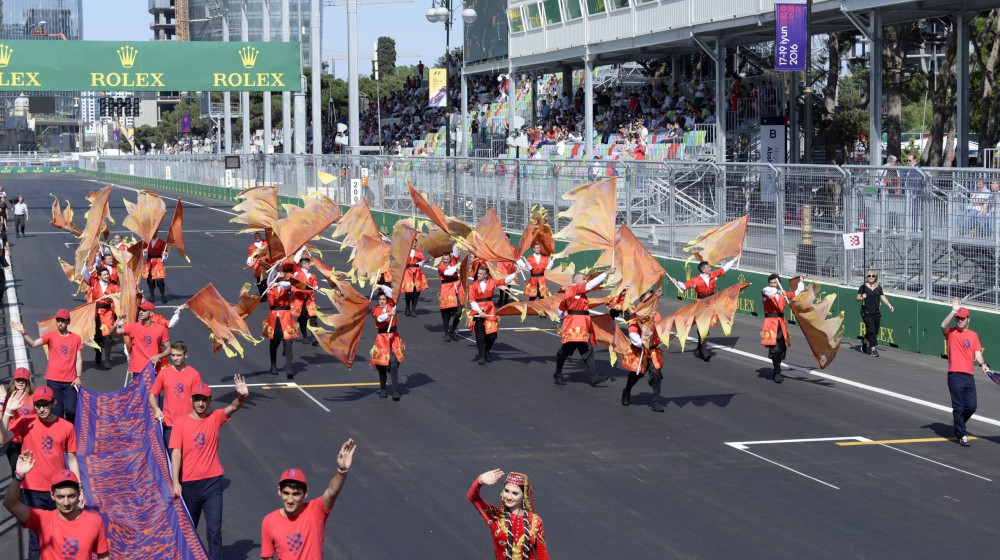 President Aliyev, his spouse watched F1 Grand Prix of Europe in Baku