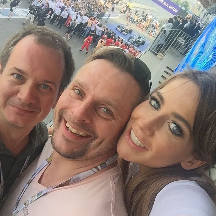 Юлия Барановская посетила Гран-при Европы Формулы 1 в Баку (ФОТО)