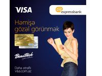 Expressbank-dan "Visa Premium" kart sahiblərinə növbəti şad xəbər (FOTO)