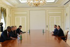 President Aliyev meets high-ranking US State Department official