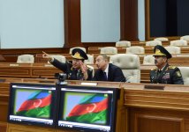 President Aliyev attends opening of new administrative building of General Staff of Armed Forces