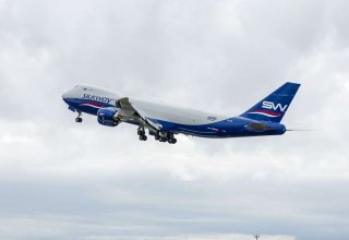 Завершился первый полет грузового самолета Silk Way Airlines из Баку во Франкфурт