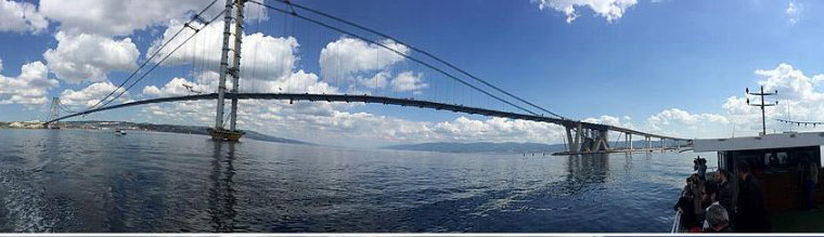 В Турции открыт второй по длине висячий мост в Европе