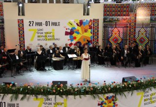 Şəki “İpək yolu” VII Beynəlxalq musiqi festivalı uğurla başa çatıb (FOTO)