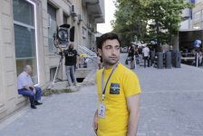Тарелка суеверия азербайджанских кинематографистов и актеров (ВИДЕО,ФОТО)