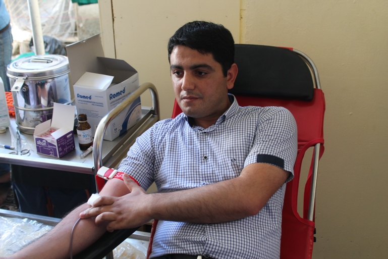 "Сдай кровь - спаси жизнь" – благотворительная акция в Баку (ФОТО)