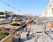 Капремонт Бакинского ж/д вокзала будет завершен к концу года (ФОТО)