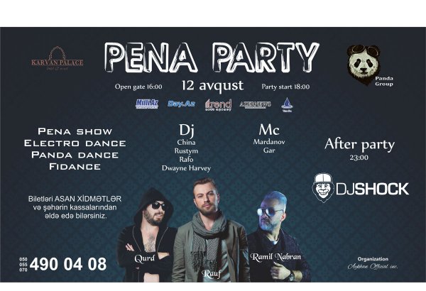 Bakıda möhtəşəm "Pena Party"