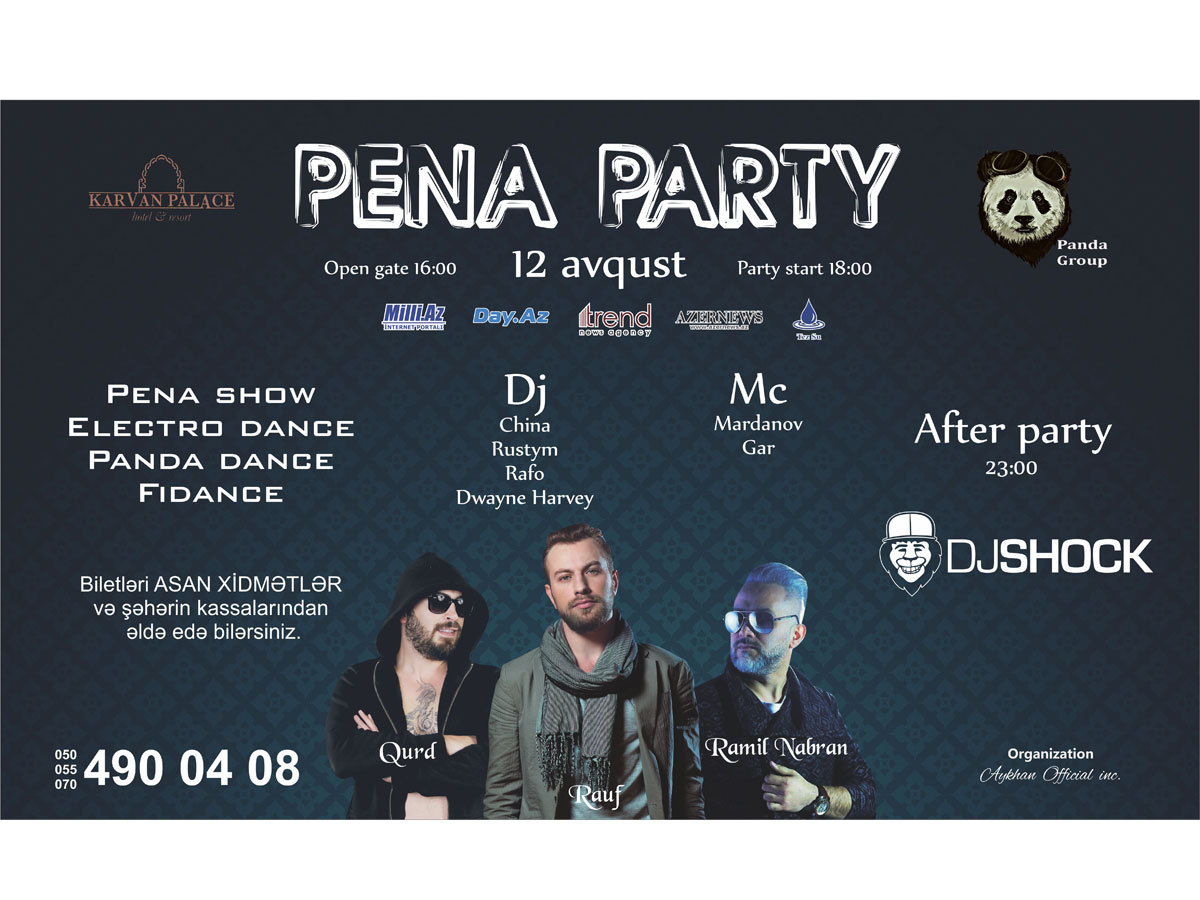 Турбо-эмоции на Pena Party в Баку: Пора наполнить жизнь драйвом и позитивом!