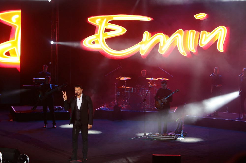 EMIN выступил с потрясающим концертом в Зеленом театре Баку (ФОТО)
