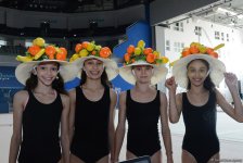 Bakı bədii gimnastika üzrə Dünya Kubokuna hazırlaşır (FOTO)