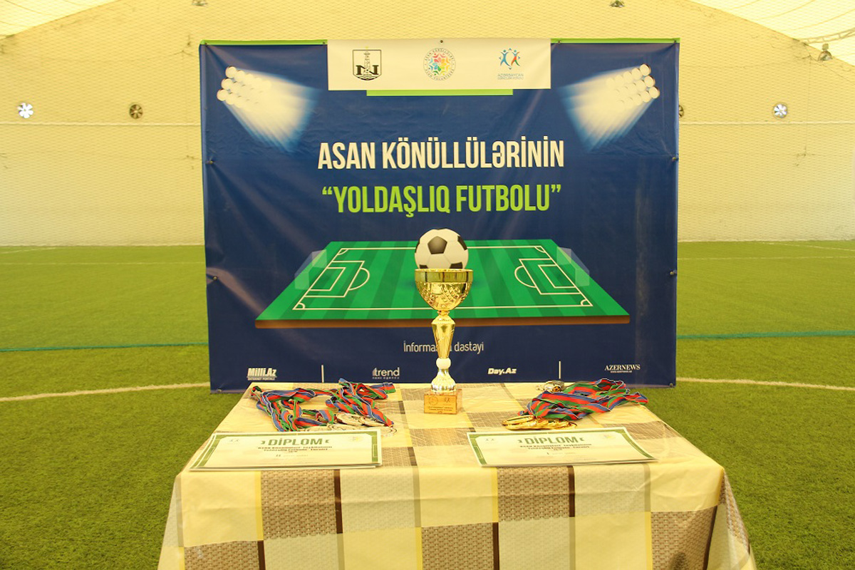 В Азербайджане определились победители футбольного турнира среди волонтеров Службы ASAN (ФОТО)