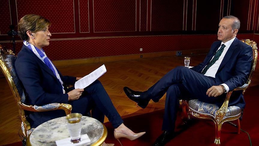 Cumhurbaşkanı Erdoğan, El Cezire'ye konuştu