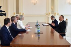 President Aliyev receives Italian minister of education, university and research