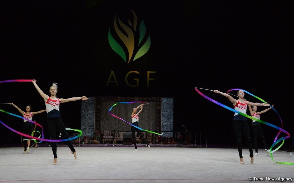 Rusiya yığması bədii gimnastika üzrə Dünya Kubokunu qızılla başa vurdu