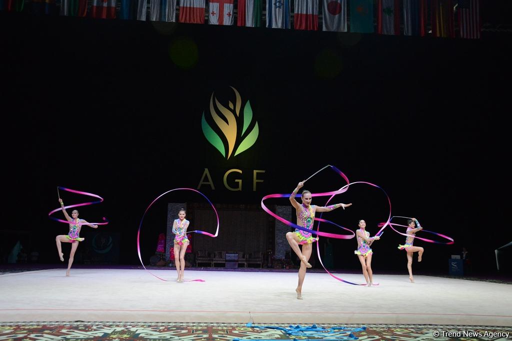 Azerbaijani rhythmic gymnasts advance to FIG World Cup Final in Baku