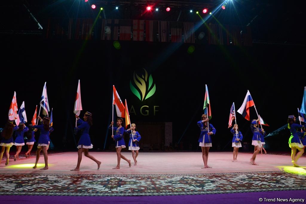 Baku hosts opening ceremony for FIG World Cup Final in Rhythmic Gymnastics (PHOTO)