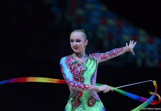 Azerbaijani gymnast advances to finals at FIG event in Baku