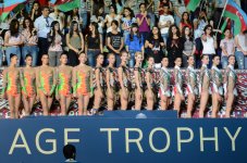 В Баку прошла церемония награждения победителей Кубка мира по художественной гимнастике (ФОТО)
