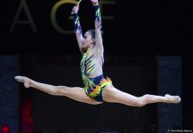 Day 2 of Rhythmic Gymnastics World Cup Final in photos