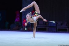 Стартовал второй день соревнований Кубка мира по художественной гимнастике в Баку (ФОТО)
