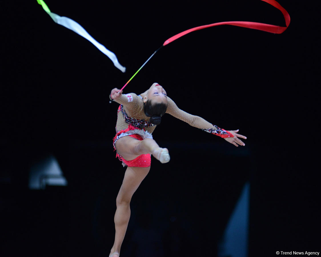Второй день соревнований Кубка мира по художественной гимнастике (ФОТОРЕПОРТАЖ)