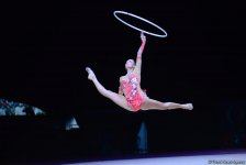 В Баку стартовал последний день соревнований финала Кубка мира по художественной гимнастике (ФОТО)