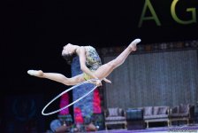 В Баку стартовал последний день соревнований финала Кубка мира по художественной гимнастике (ФОТО)