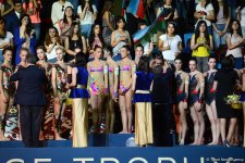 FIG World Cup in Baku: Winners in group exercises awarded (PHOTO)
