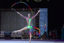 Красота и грация: выступления c лентой на Кубке мира по художественной гимнастике в Баку (ФОТО)
